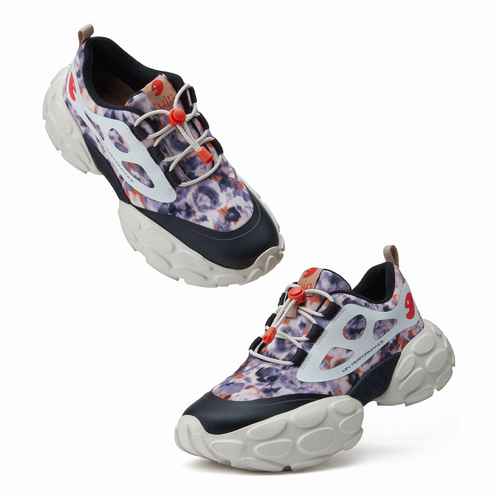 Watercolor Flower Shadow 2 Mulhacen II Women Stiff Trail Running Shoes