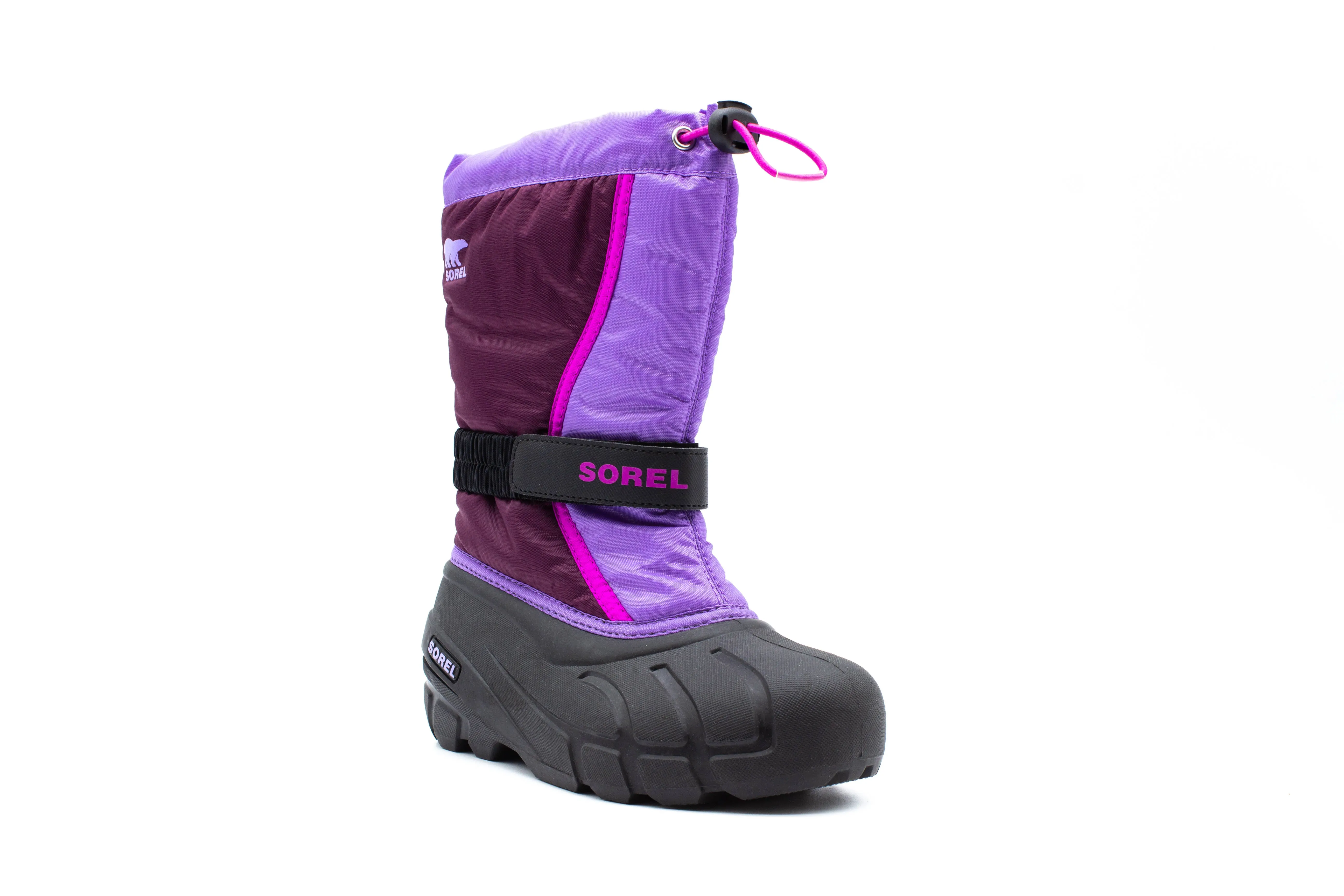 SOREL Kids' Flurry Wide Toe Box Rain Boots