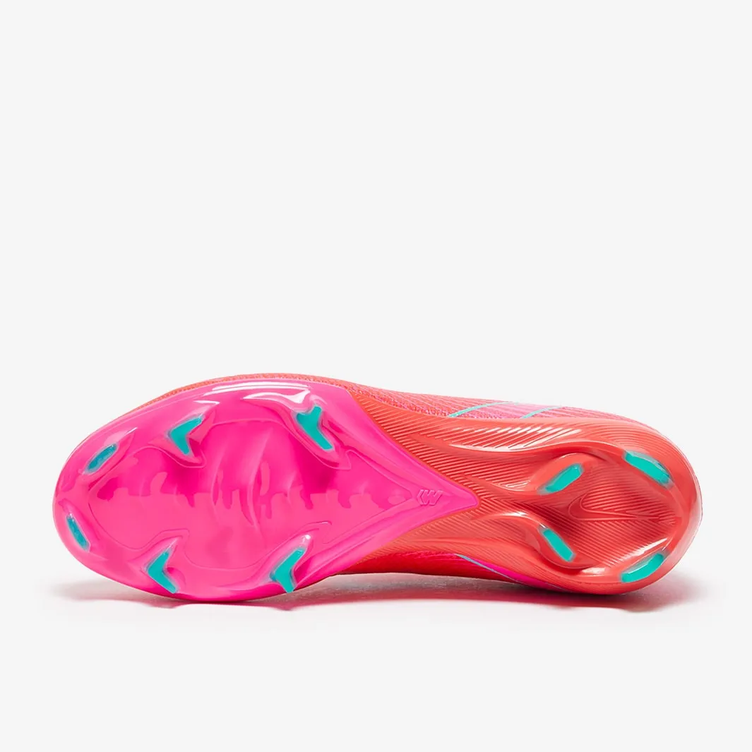 Nike Kids Air Zoom Mercurial Vapor 16 Pro FG Soccer Cleats With Heel Support