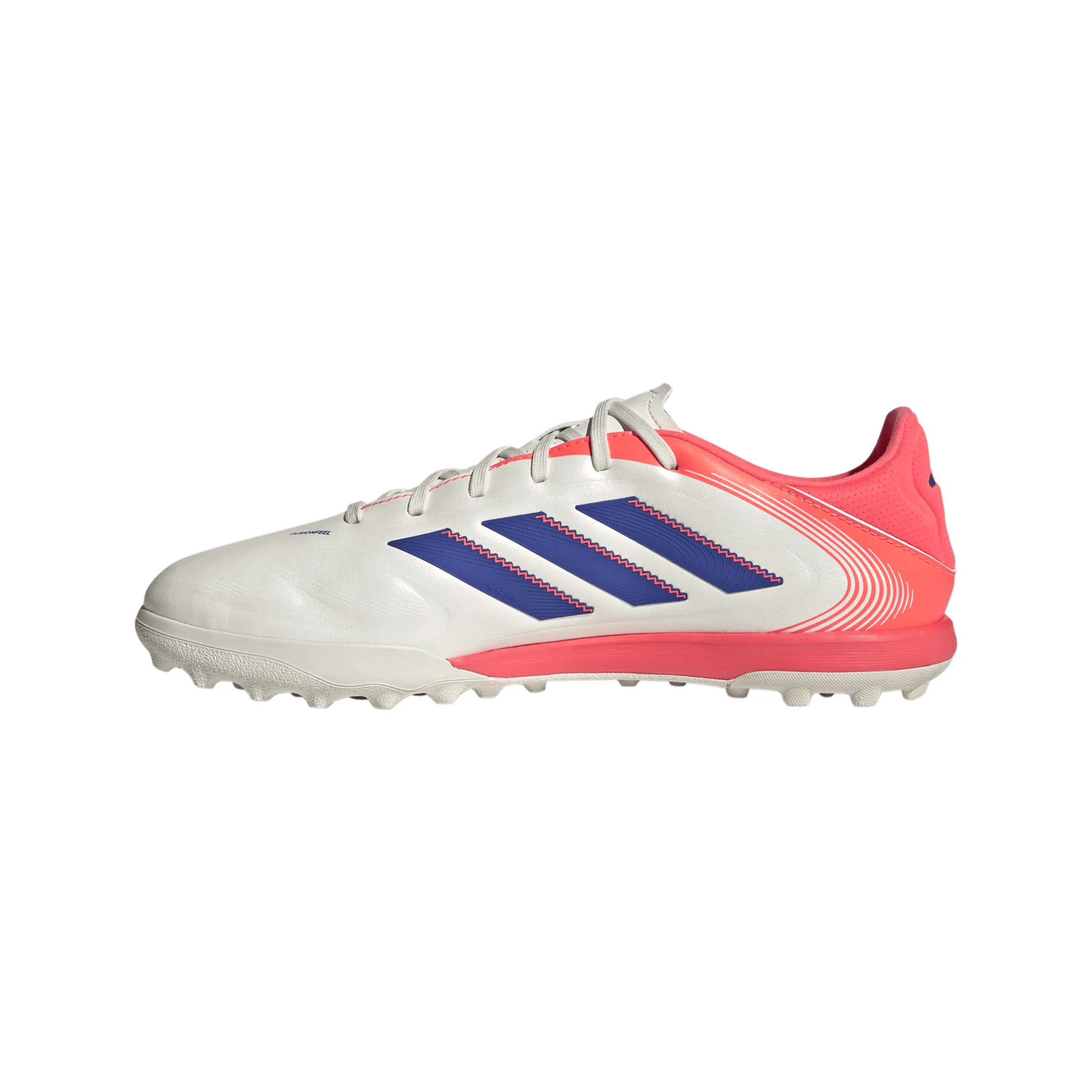 Copa Pure III League TF Turf Shoes- Beam Orange / Lucid Blue/ Ftwr White Dynamic Fit Soccer Cleats