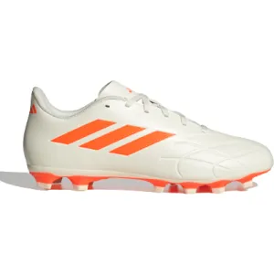 Adidas Men's Copa Pure.4 Flexible Ground Boots - Off White / Solar Orange Brasil Soccer
