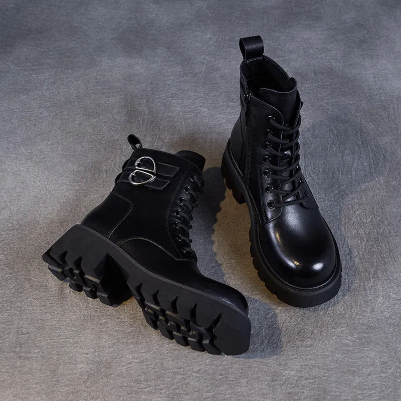 Zappos Sperry Rain Boots Women Vintage Solid Leather Low Block Buckle Boots