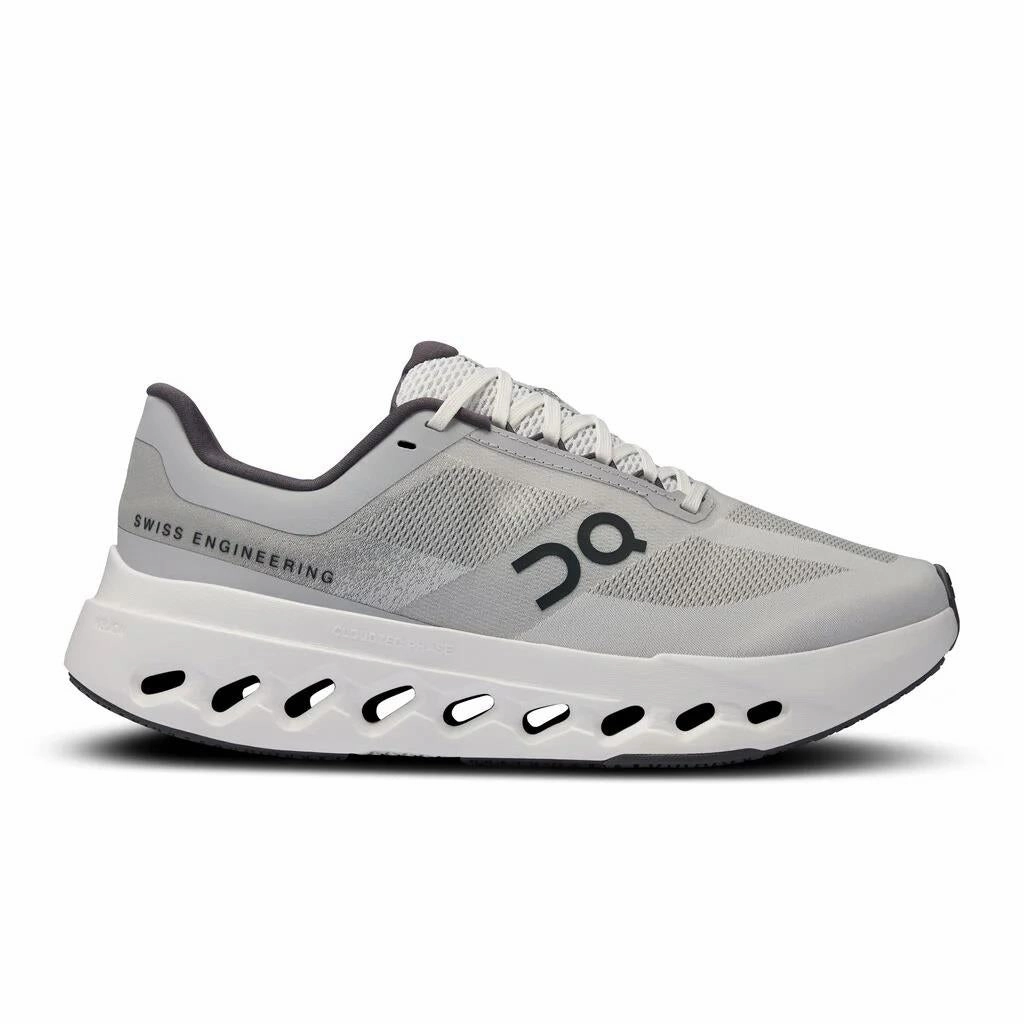 Women's Wide Fit On Running QC Cloudsurfer Next Wide Training Sneakers - Glacier/White V Train Shoes