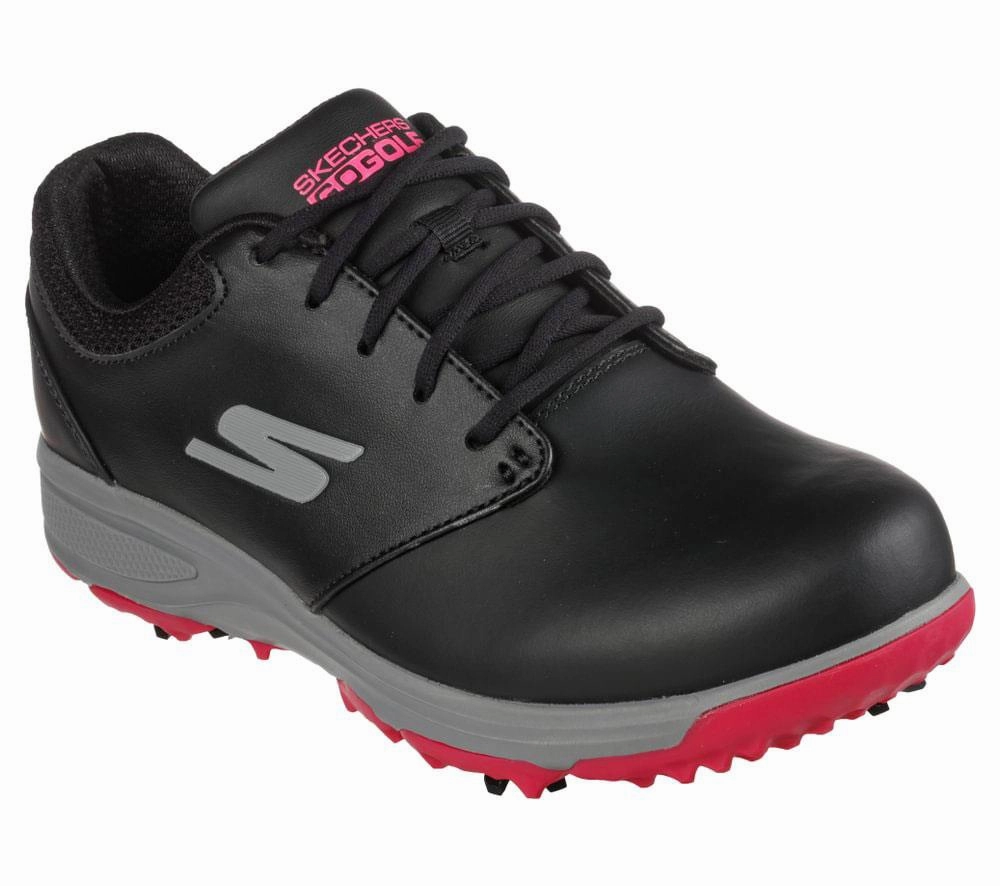 Gazelle Golf Shoes Women's Wide Fit Skechers 123050 Go Golf Jasmine Leader Golf Sneakers