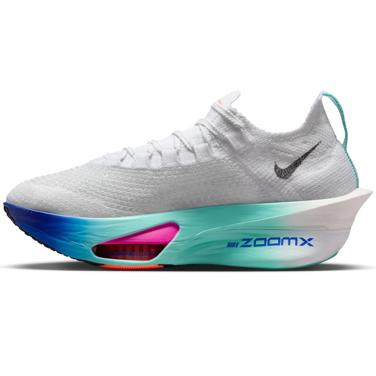 Spiderman Nike Shoe Women's Alphafly 3 Running Shoes White / Black / Hyper Turquoise / Concord