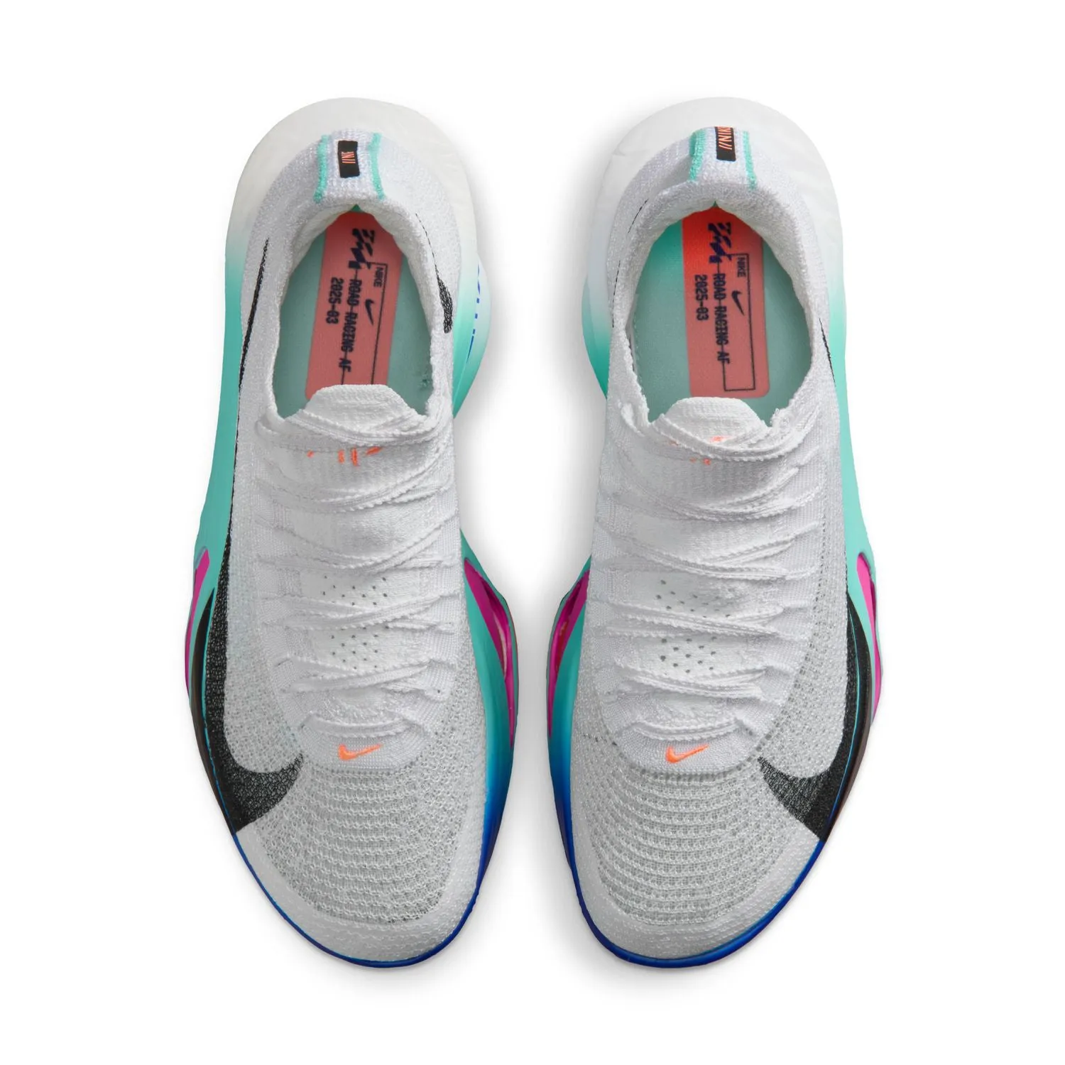Women's Alphafly 3 Running Shoes White / Black / Hyper Turquoise / Concord Nike Pegasus Running Shoe