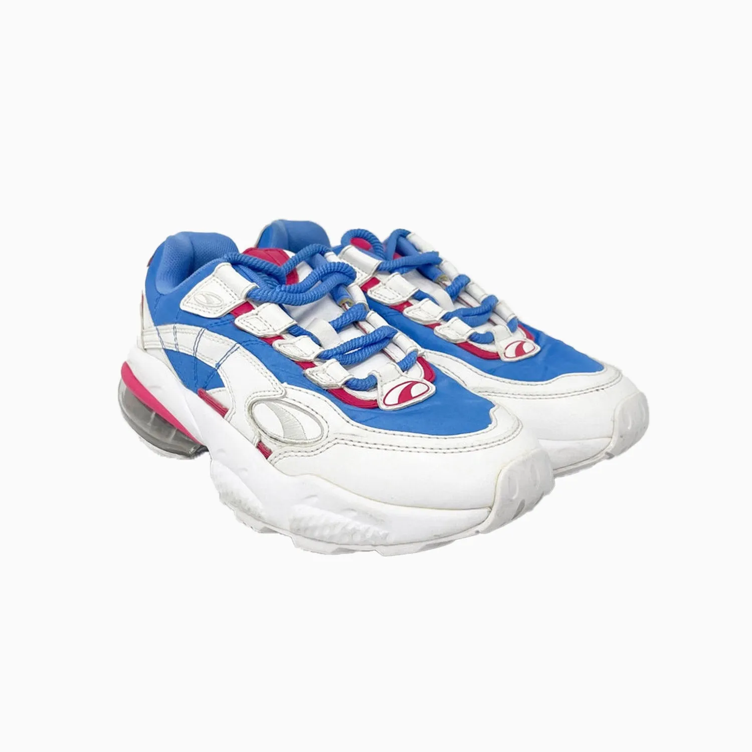 Women's Cell Venom Shift 2 "White Blue Glimmer" Puma Palm Tree Shoes