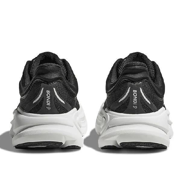 Munich Womens Hoka Bondi 9 Extra Wide in Black/White