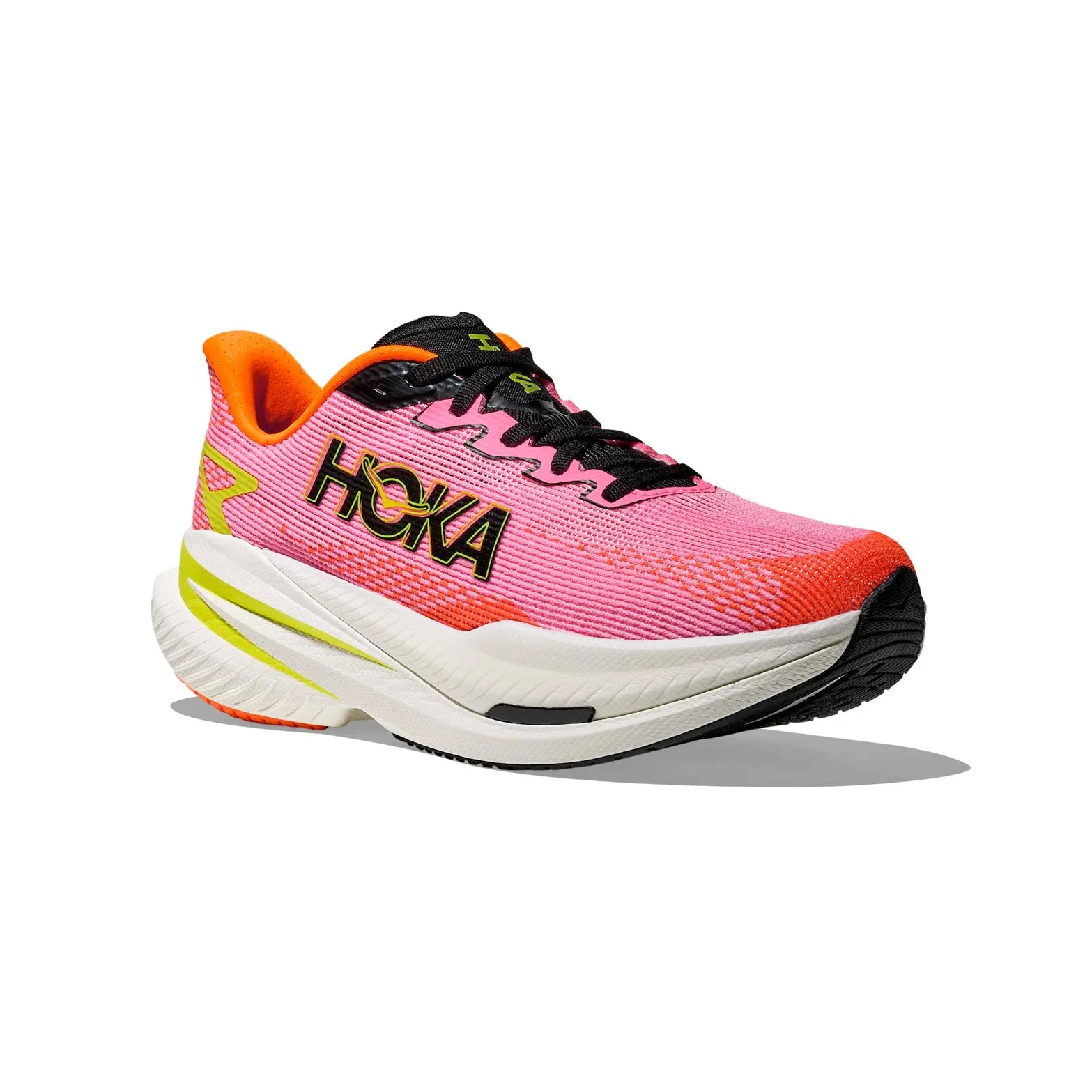 Women's Mach X 3 Running Shoes Neon Rose / Neon Tangerine Colombia