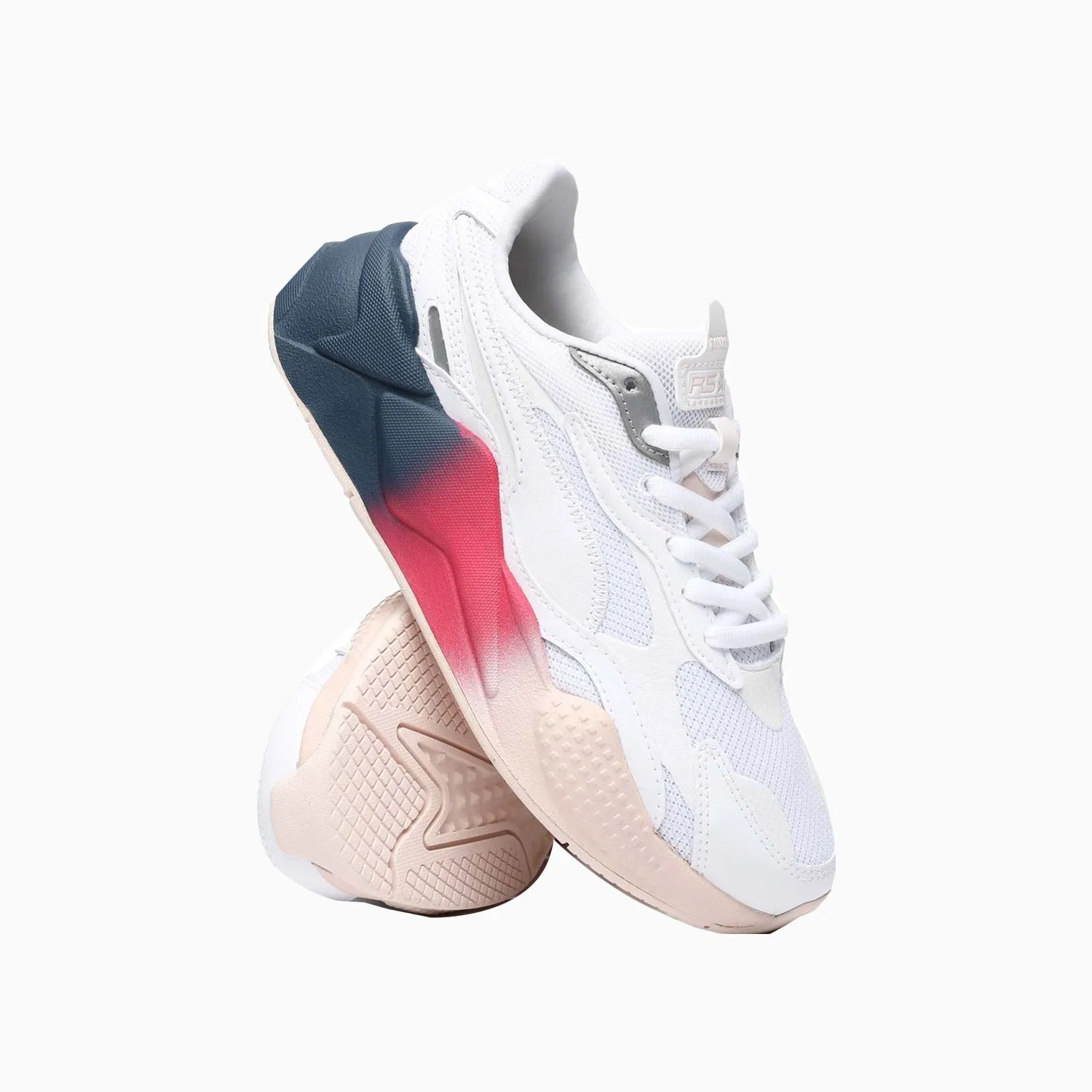 Women's RS X3 Leather Fade Lol Surprise Shoes Puma