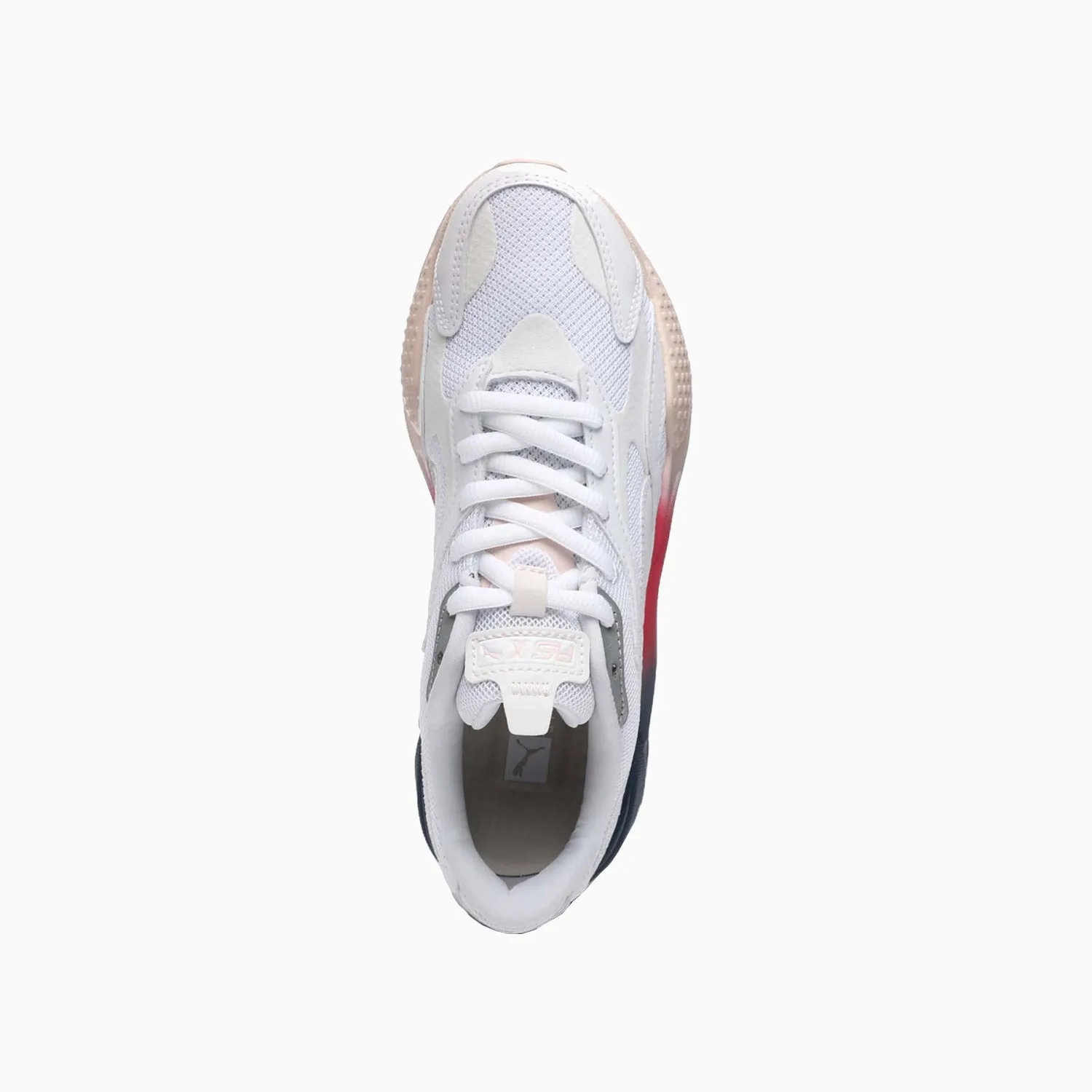 Women's RS X3 Leather Fade Puma Shoes With Spikes