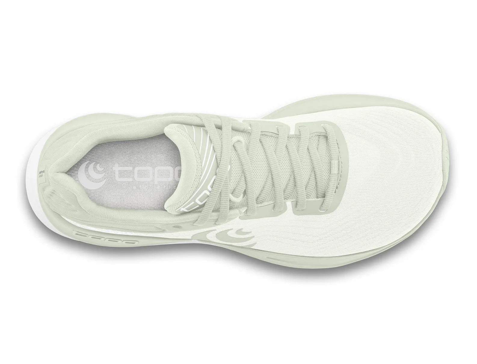Women's Topo Athletic Ultrafly 5 Running Shoe in Grey White Smelly Slippers