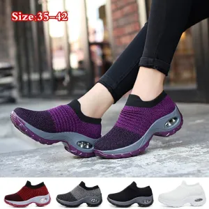 Women's walking shoes Fashion Casual Sport Shoes Sneakers Autumn Platform Flat Slip-on Comfortable Outdoor Strata Trail Low Hiking Shoe