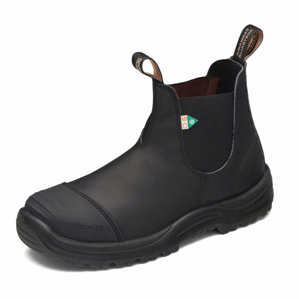168 Blundstone CSA Black Toe Cap