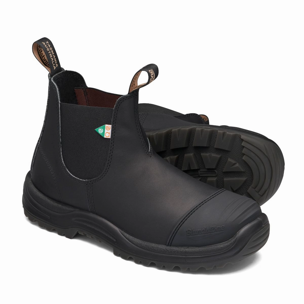 168 Blundstone CSA Black Toe Cap