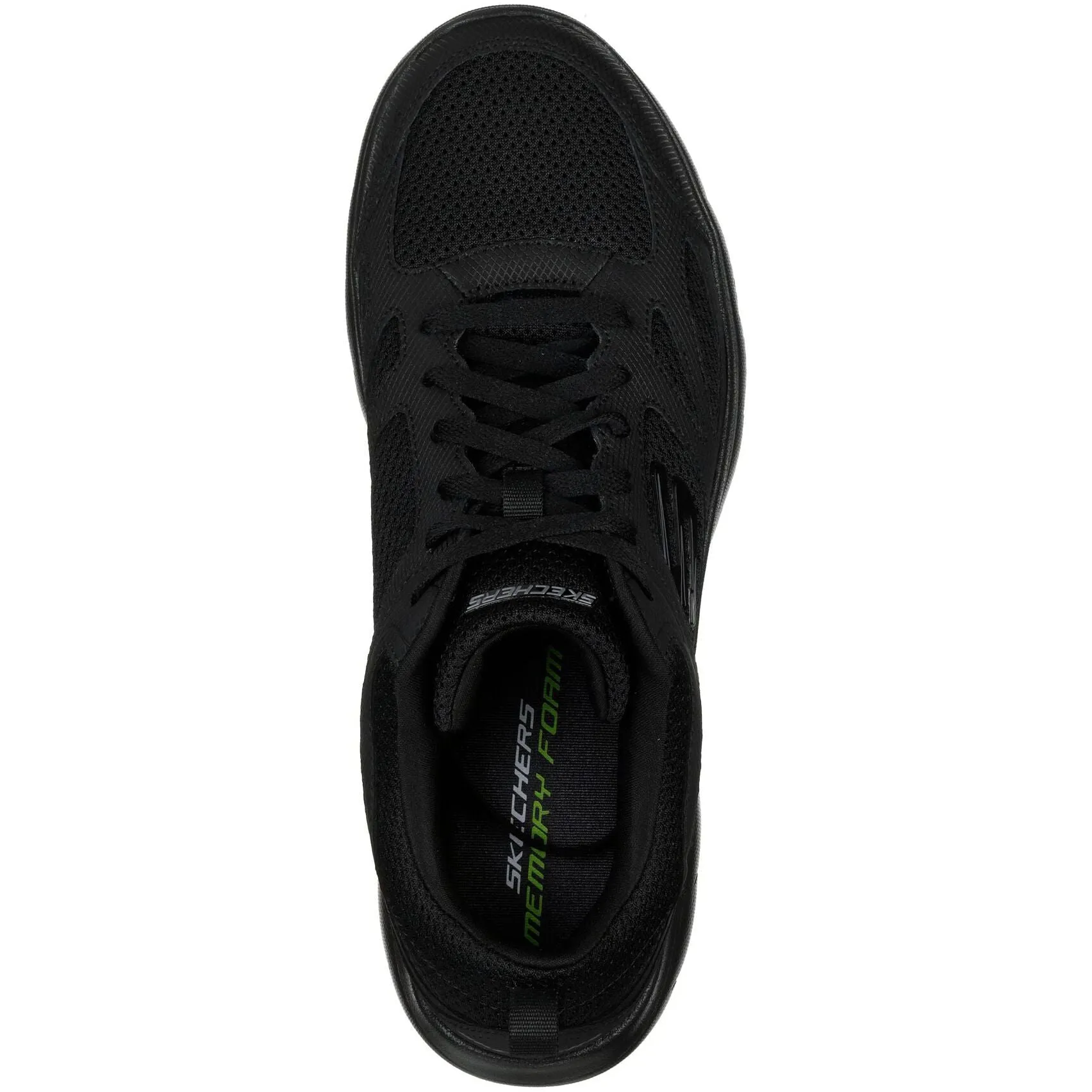 Skechers Summits South Rim Mens Training Shoes - Black Running Shoes For Daily Training