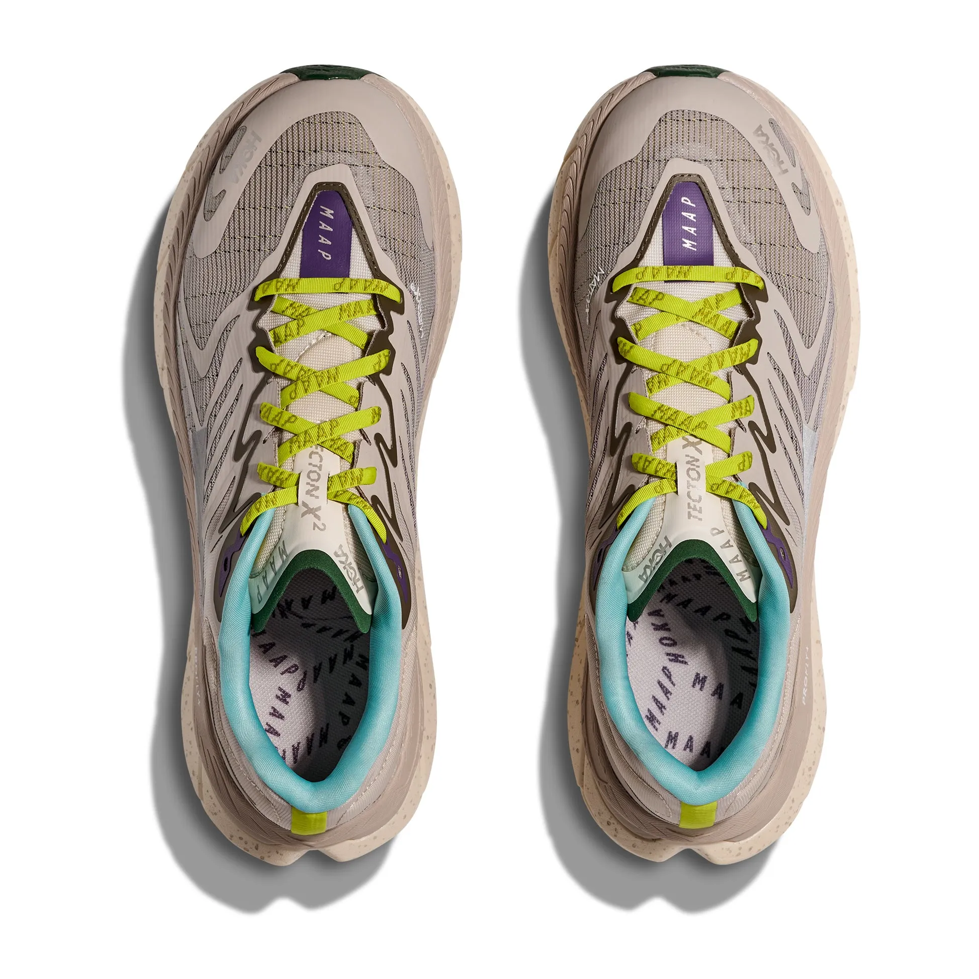 x MAAP Tecton X 2 Trail Running Shoes Pumice Stone / Limeade Shoes In My Area