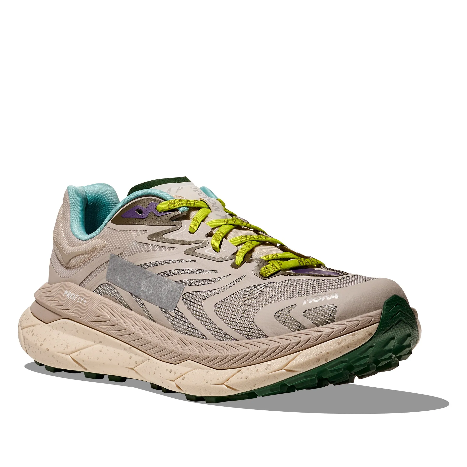 Close To Me x MAAP Tecton X 2 Trail Running Shoes Pumice Stone / Limeade