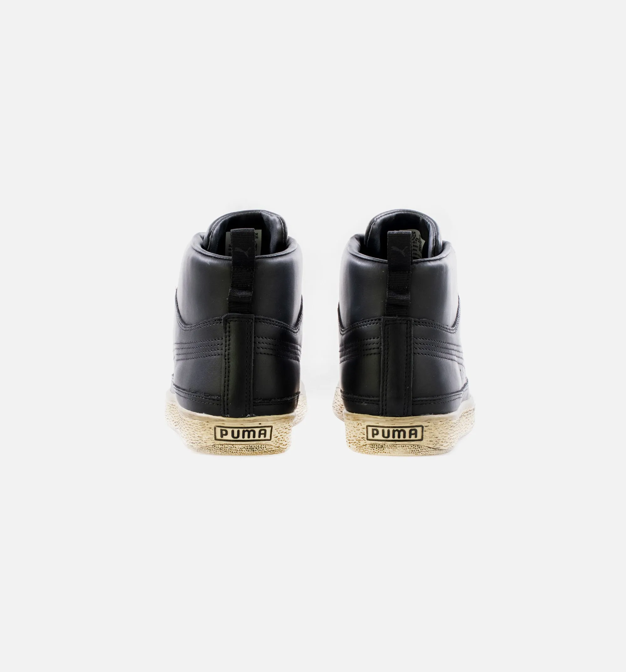 Alex Toussaint Puma Running Shoes X Rhuigi Suede Mid Lifestyle Shoe - Black/Tan