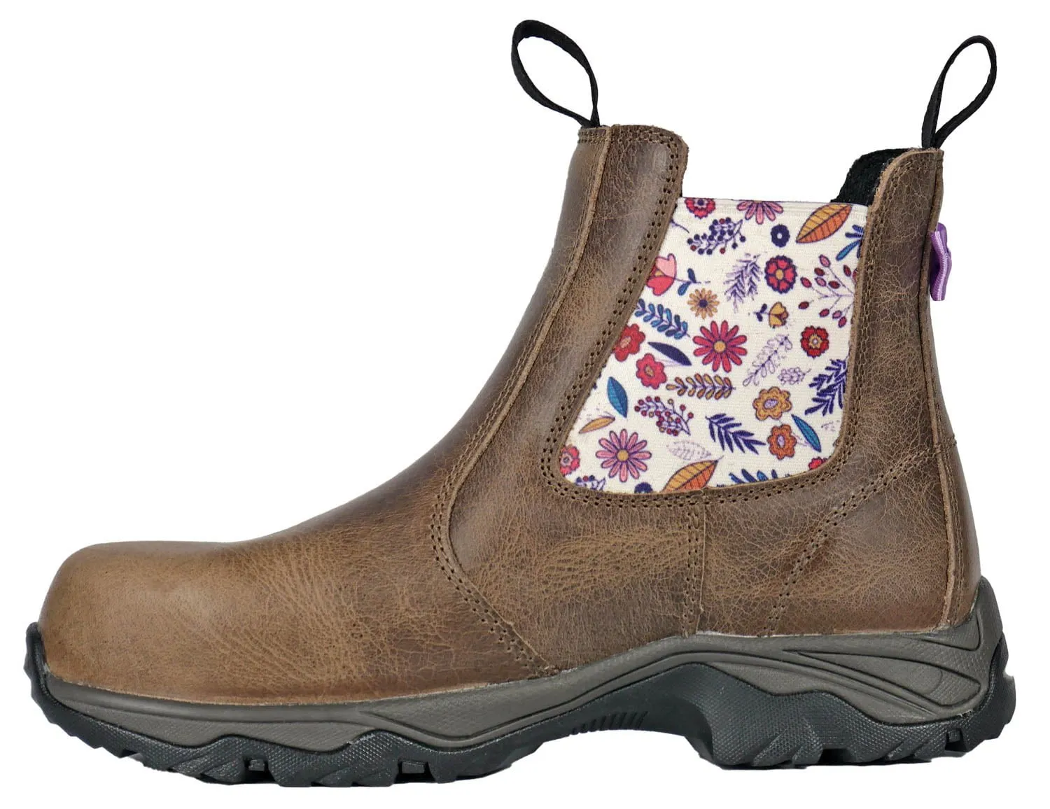 Moxie Trades Womens Angel Distressed Composite Toe Brown Leather Work Boots Work Boots Amazon