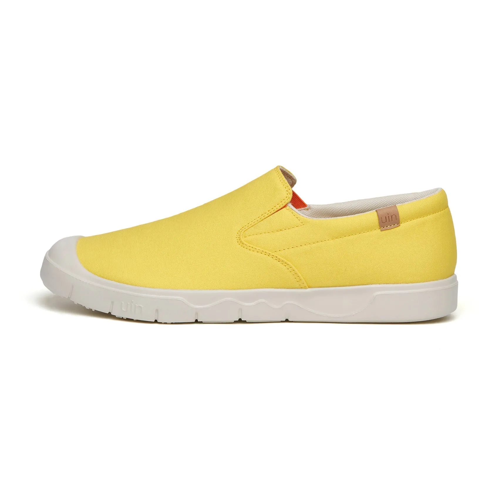 With Wheels Laceless Skate Yellow Maize Canvas Cadiz I Men