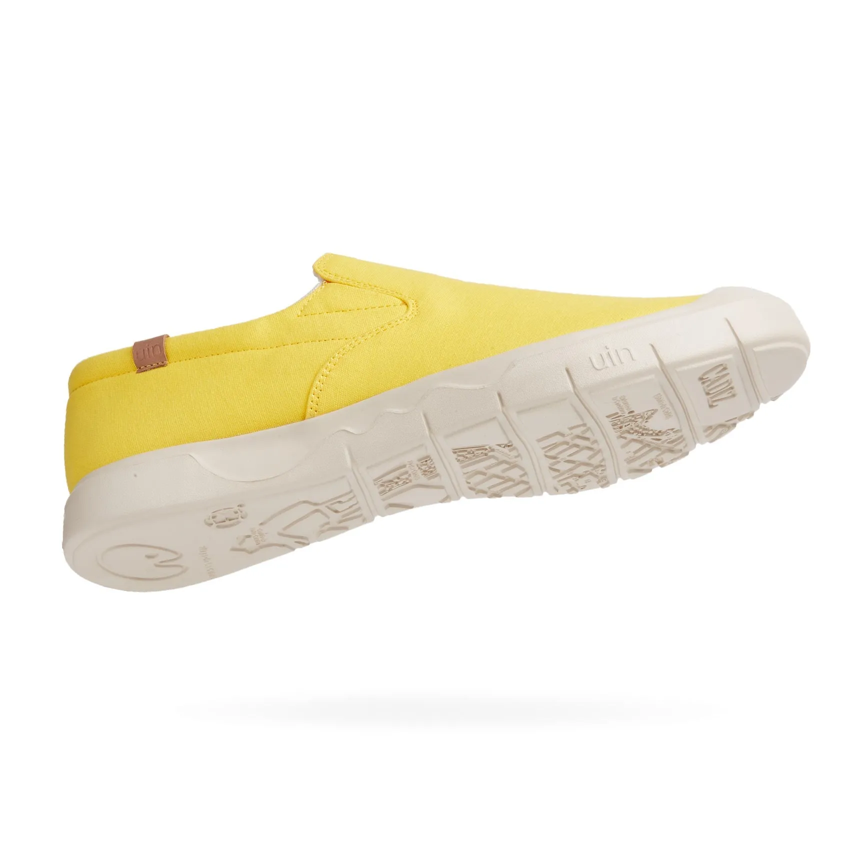 Yellow Maize Canvas Cadiz I Men Shoes With Removable Skates