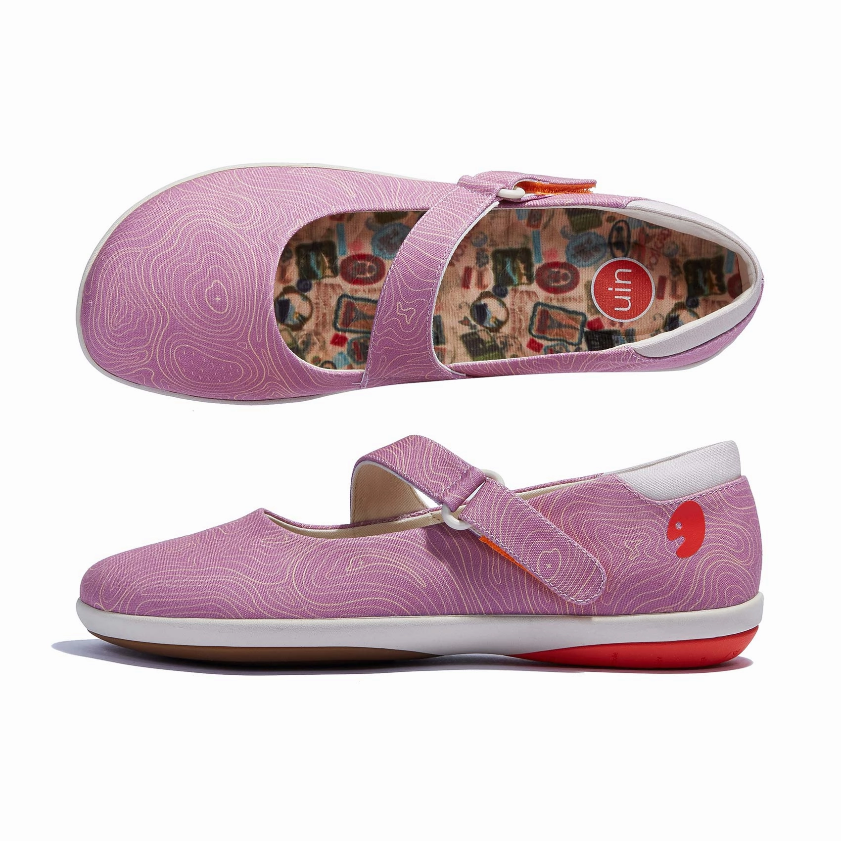 Rose Pink Illetes III Women Casual Comfortable Business Slip On Shoes