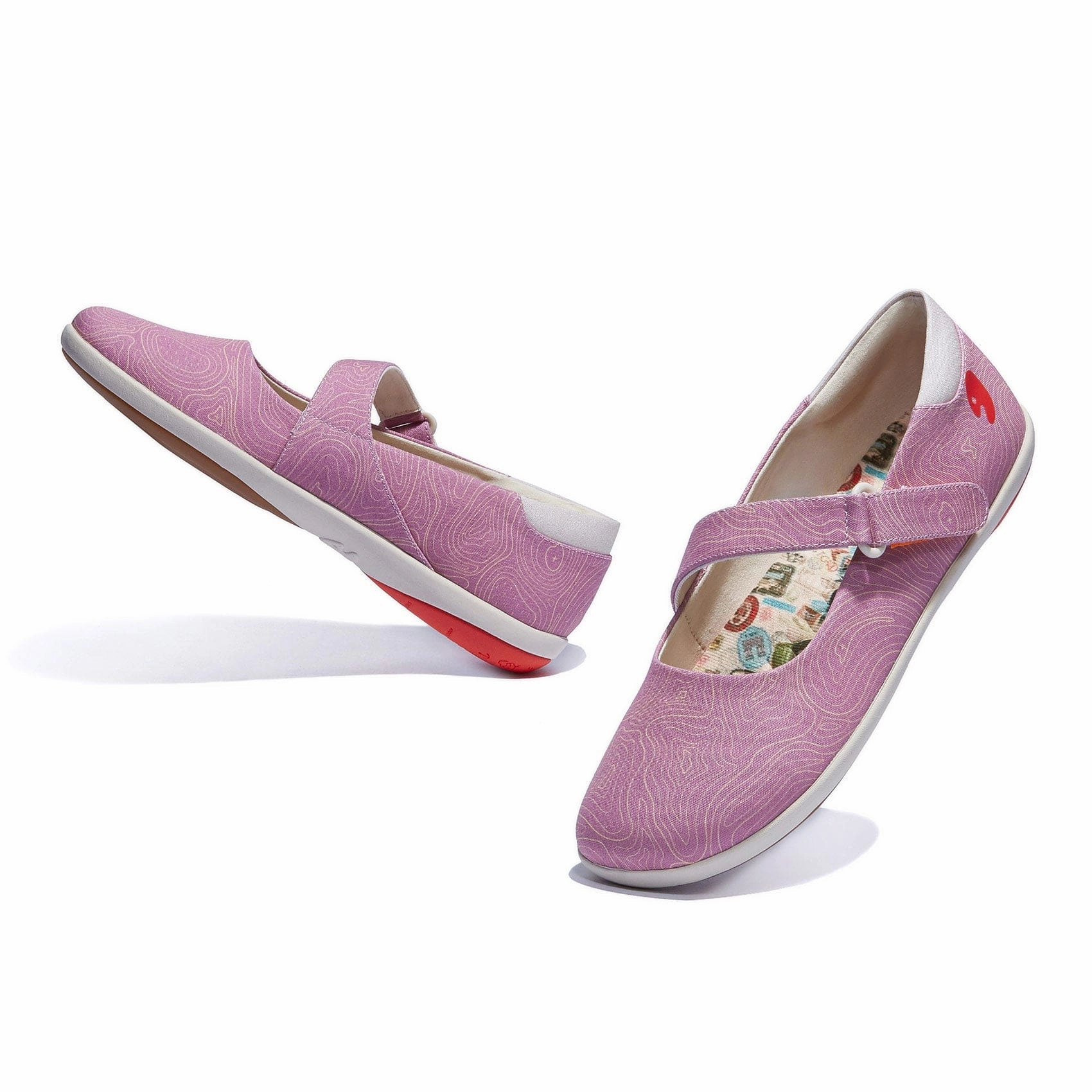 Country Casuals Discount Shoes Asheville Rose Pink Illetes III Women