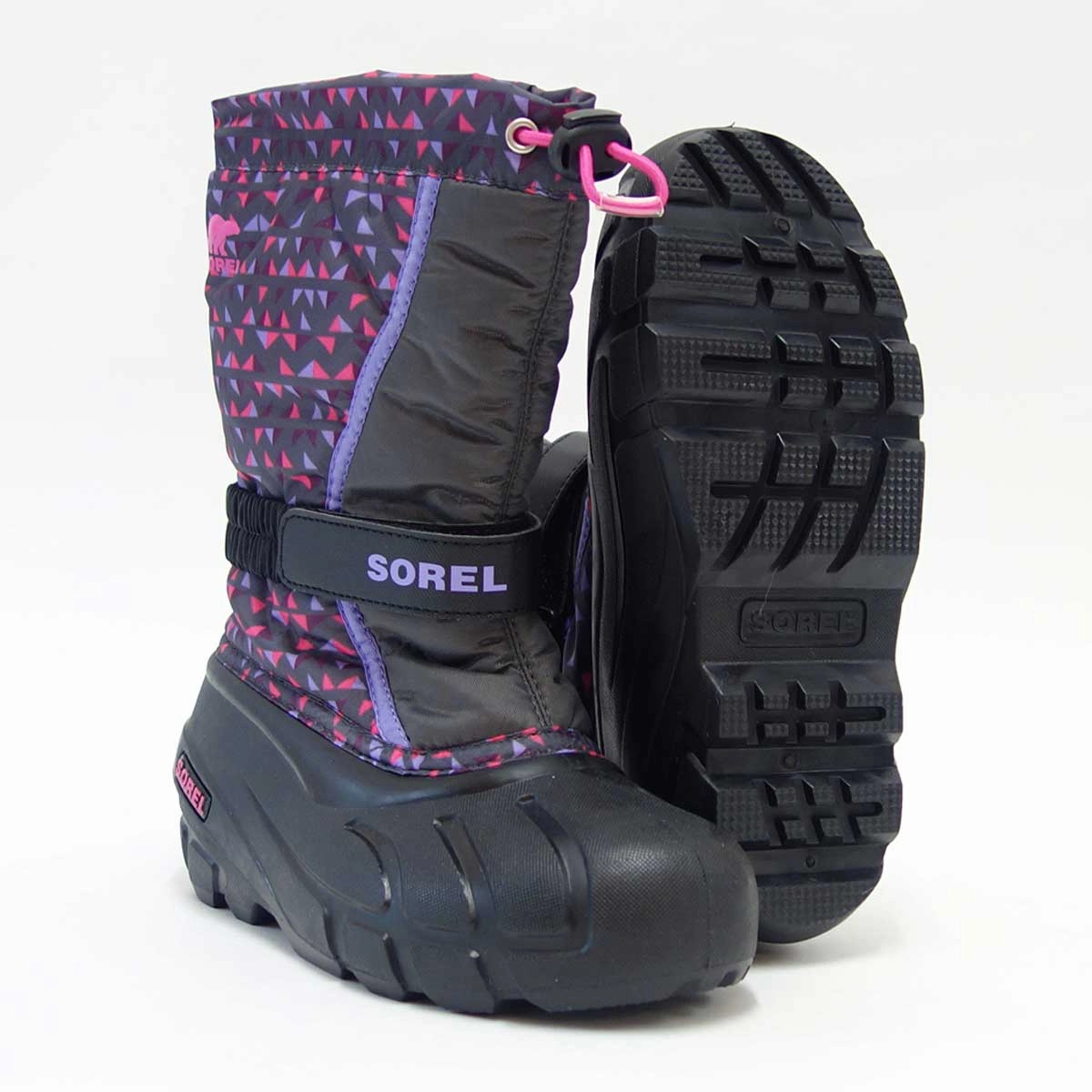 Jbu Chelsea Rain Boots Youth FLURRY PRINT WINTER BOOT