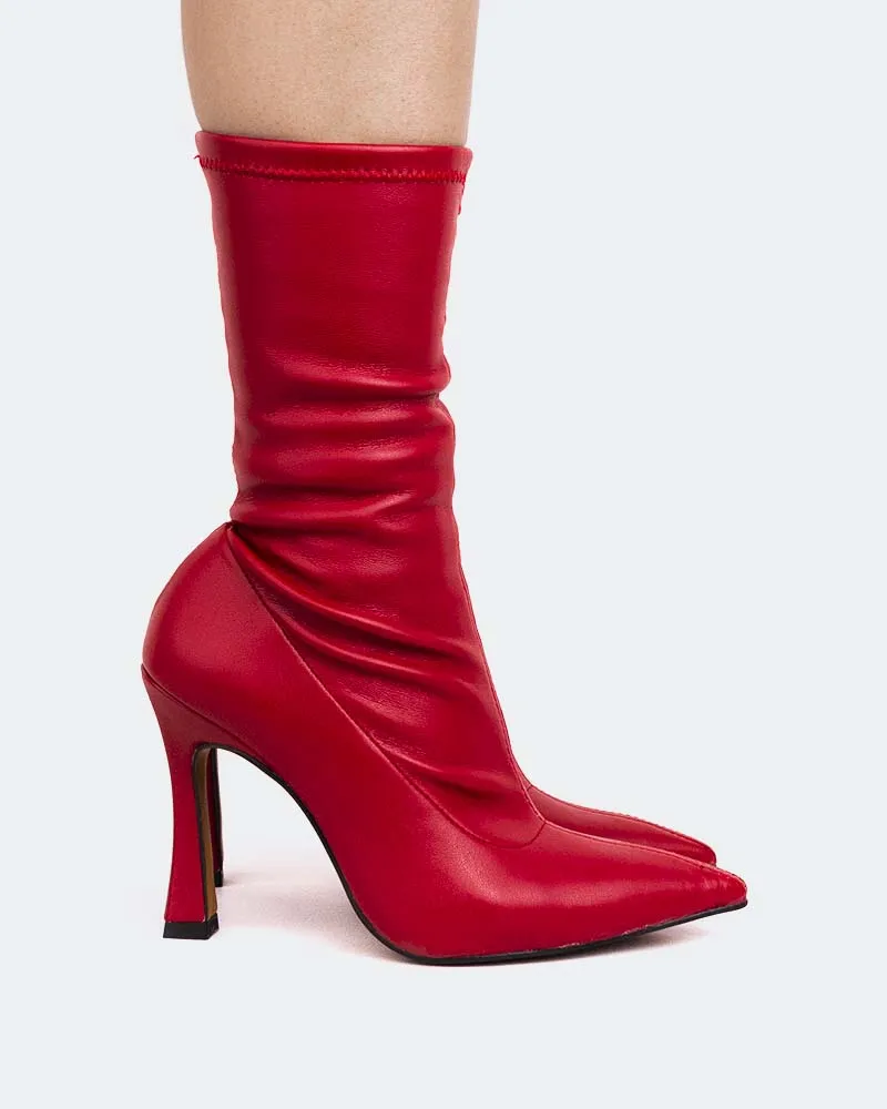 Marleylilly Boots ze Red Stretch