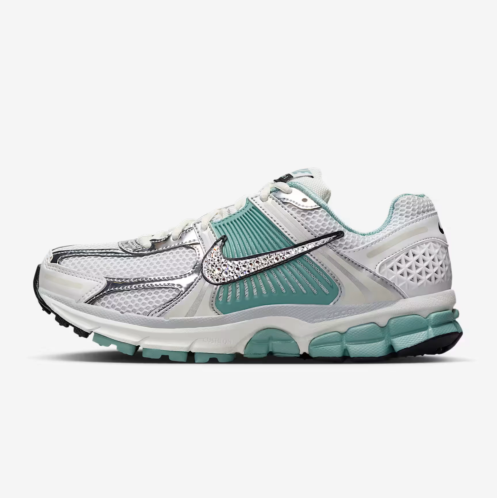 Zoom Vomero 5 Women (White/Green) Nike Shoes Flyknit